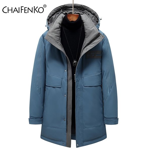 chaifenko brand winter warm down jacket men casual windproof long thick hooded windbreaker coat men solid fashion parkas men 3xl 210222, Black
chaifenko brand winter warm down jacket men casual windproof long thick hooded windbreaker coat men solid fashion parkas men 3xl 210222, Black