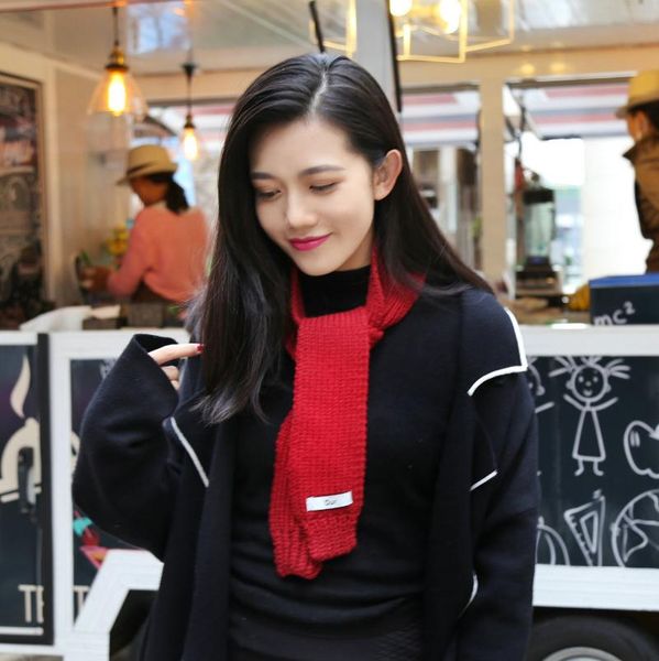 scarves autumn and winter south korea east gate nipple decoration small scarf lovers knitting wool monochrome, Blue;gray
scarves autumn and winter south korea east gate nipple decoration small scarf lovers knitting wool monochrome, Blue;gray