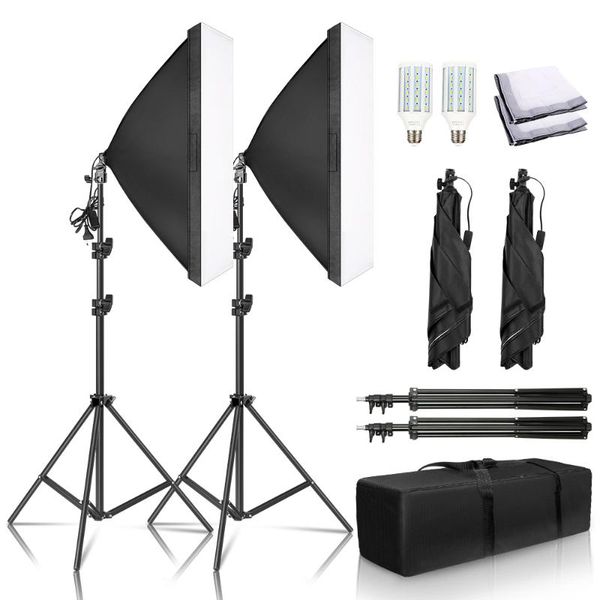 lighting & studio accessories pography softbox light kit 50*70cm e27 socket po with 2m stand professional system equipment
lighting & studio accessories pography softbox light kit 50*70cm e27 socket po with 2m stand professional system equipment