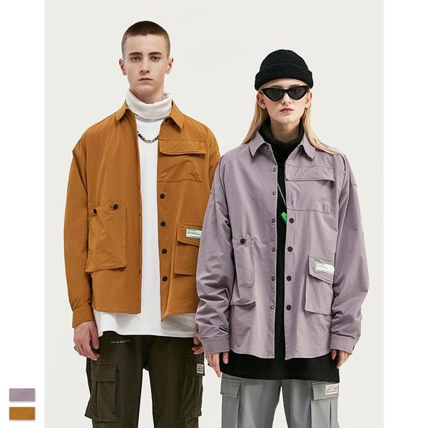 men's casual shirts trend 2021 brand fashion shirt spring street long-sleeved wild, White;black
men's casual shirts trend 2021 brand fashion shirt spring street long-sleeved wild, White;black