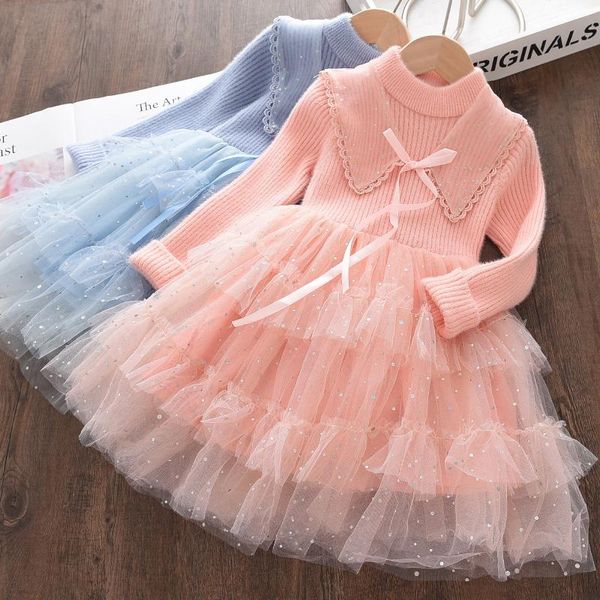 girl's dresses kids girl princess winter fashion baby knitted sweet vestidos children voile patchwork clothes 3-7 years sweater, Red;yellow
girl's dresses kids girl princess winter fashion baby knitted sweet vestidos children voile patchwork clothes 3-7 years sweater, Red;yellow