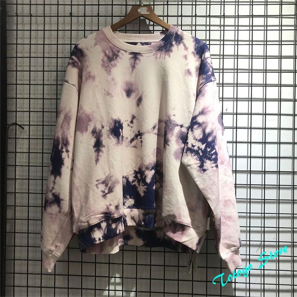 spliced hip-hop tie-dyed kapital sweatshirts men women 1:1 casual vintage crewneck pullovers cotton h i9e6, Black
spliced hip-hop tie-dyed kapital sweatshirts men women 1:1 casual vintage crewneck pullovers cotton h i9e6, Black