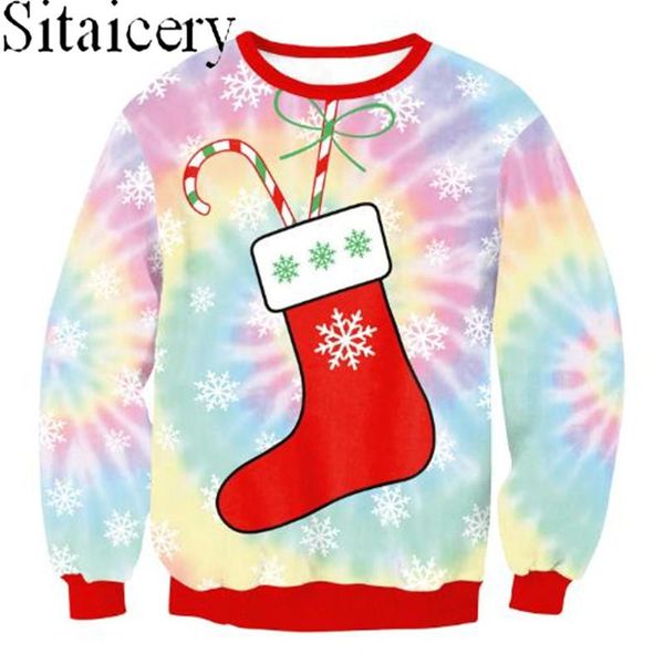 o-neck sweatshirt long sleeve fashion christmas tree santa claus pattern oversize hoodies women xmas gift, White
o-neck sweatshirt long sleeve fashion christmas tree santa claus pattern oversize hoodies women xmas gift, White