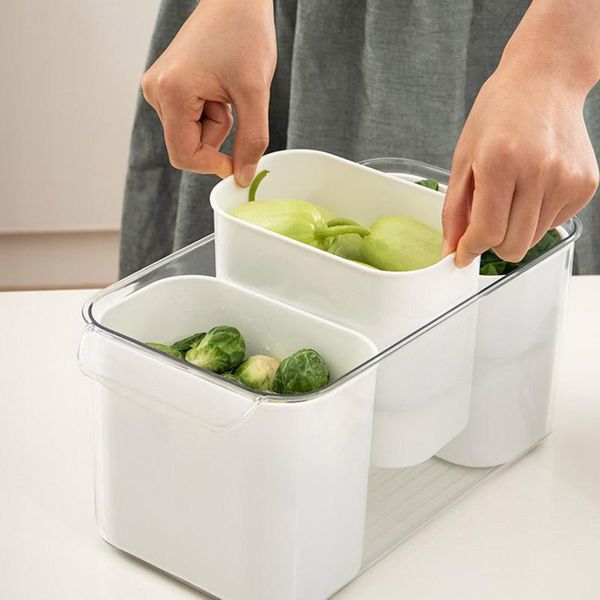 storage bottles & jars multi box with sealed lid 3 inner bins kitchen accessories portable sundries organizer for shelves er cozinha
storage bottles & jars multi box with sealed lid 3 inner bins kitchen accessories portable sundries organizer for shelves er cozinha