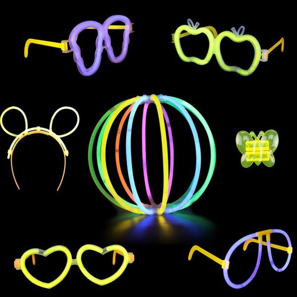 party decoration glow sticks bulk birthday pack connector caps bracelet necklaces ball eyeglasses fluorescence light toy in dark stick
party decoration glow sticks bulk birthday pack connector caps bracelet necklaces ball eyeglasses fluorescence light toy in dark stick
