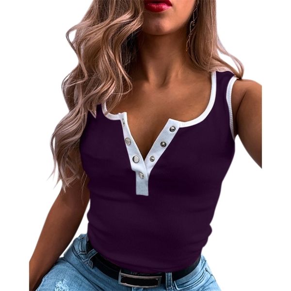 women tank cotton solid patchwork skinny sleveless summer clothing ladies 210705, White
women tank cotton solid patchwork skinny sleveless summer clothing ladies 210705, White