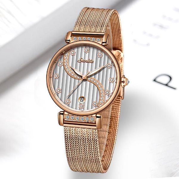wristwatches 2021 sunkta women watches ladies mesh belt ultra-thin watch stainless steel waterproof clock quartz, Slivery;brown
wristwatches 2021 sunkta women watches ladies mesh belt ultra-thin watch stainless steel waterproof clock quartz, Slivery;brown