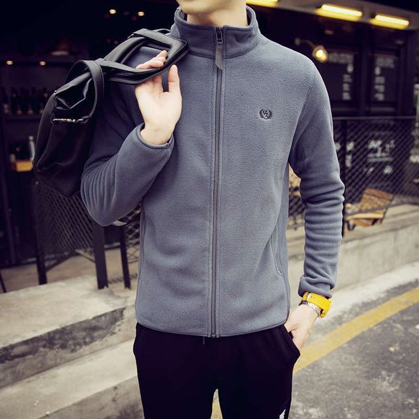 thin jacket sportswear tracksuits men's casual cardigan large fleece sweater student coat, Gray
thin jacket sportswear tracksuits men's casual cardigan large fleece sweater student coat, Gray