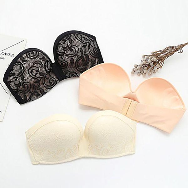 gym clothing yoga bra fashion playful lady large size lace strapless without steel ring invisible non-slip gathered sports, White;black
gym clothing yoga bra fashion playful lady large size lace strapless without steel ring invisible non-slip gathered sports, White;black