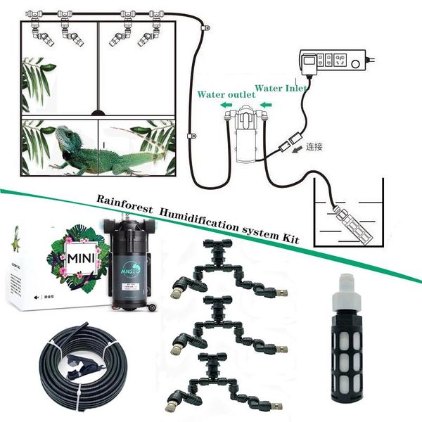 reptiles fogger mist sprinkler rainforest tank pet humidification cooling system reptile pet terrarium misting system
reptiles fogger mist sprinkler rainforest tank pet humidification cooling system reptile pet terrarium misting system