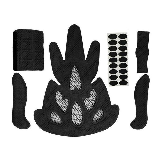 cycling helmets 1set universal bike/motorcycle helmet inner padding kit set pads replacement bicycle pad net lining sponge insect with helm
cycling helmets 1set universal bike/motorcycle helmet inner padding kit set pads replacement bicycle pad net lining sponge insect with helm