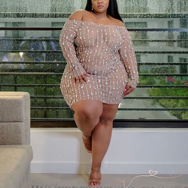4xl 5xl plus size dress for women's full sleeve transparent sequined see through elegant evening night party club dress hot, Black
4xl 5xl plus size dress for women's full sleeve transparent sequined see through elegant evening night party club dress hot, Black