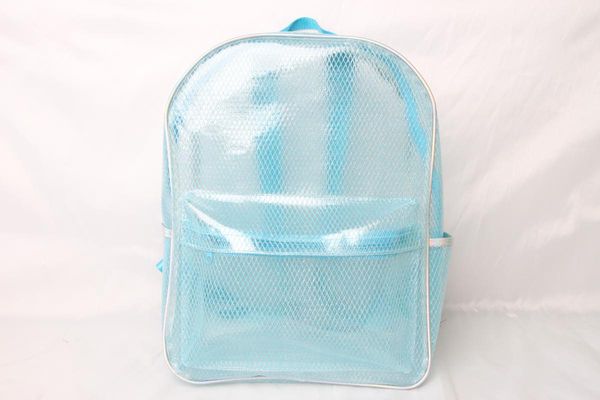 backpack custom fashion plastic eva pvc waterproof clear transparent