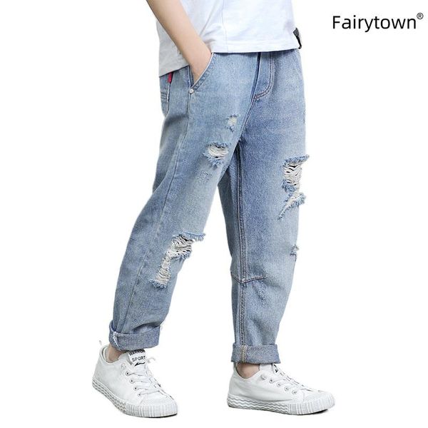 jeans 2021 hip hop harem pants boys joggers denim casual sweatpants korea ankle length trousers streetwear 10 12 14 year, Blue
jeans 2021 hip hop harem pants boys joggers denim casual sweatpants korea ankle length trousers streetwear 10 12 14 year, Blue