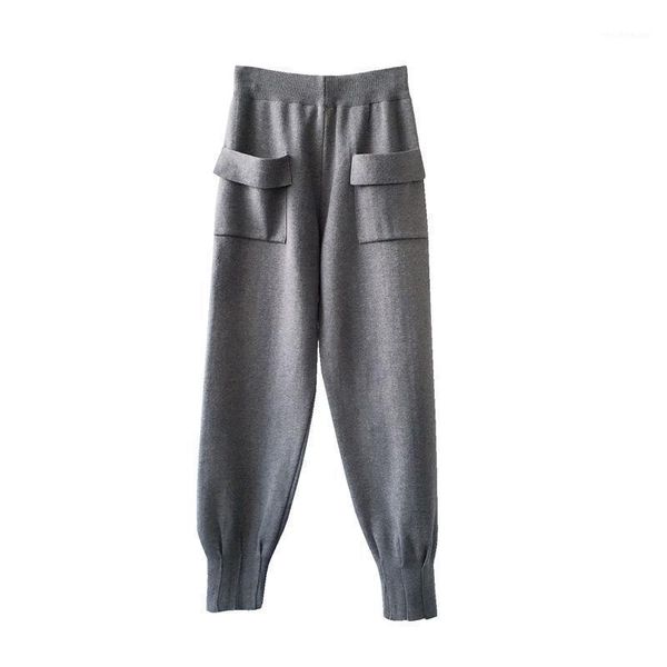 women's pants & capris autumn knitted high waist loose straight women casual nine-point harlan wide leg big pocket cargo female, Black;white
women's pants & capris autumn knitted high waist loose straight women casual nine-point harlan wide leg big pocket cargo female, Black;white