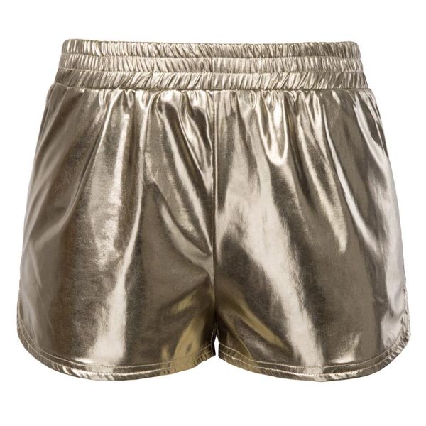 women's shorts shinny elastic waist metallic-like fashion summer casual pockets cool fitness lady, White;black
women's shorts shinny elastic waist metallic-like fashion summer casual pockets cool fitness lady, White;black