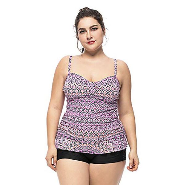 two-piece suits women's plus size retro tankini 1 piece swimwear adjustable straps, 6-22
two-piece suits women's plus size retro tankini 1 piece swimwear adjustable straps, 6-22