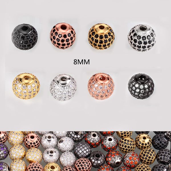 1pcs 8mm round ball bead micro paved beads clear cubic zirconia cz beads women bracelet charms spacers clear stone beads, Bronze;silver
1pcs 8mm round ball bead micro paved beads clear cubic zirconia cz beads women bracelet charms spacers clear stone beads, Bronze;silver