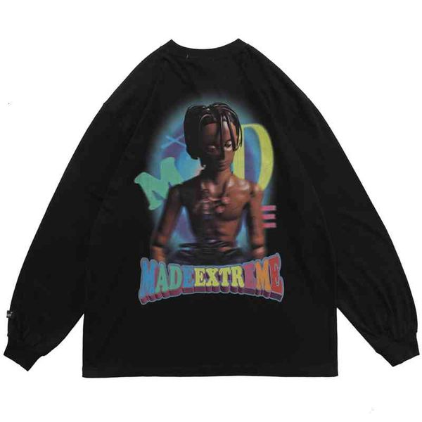 men's hoodies & sweatshirts hip hop t shirt men autumn oversized long sleeve gothic punk cotton shirt streetwear harajuku fashion coupl, Black
men's hoodies & sweatshirts hip hop t shirt men autumn oversized long sleeve gothic punk cotton shirt streetwear harajuku fashion coupl, Black