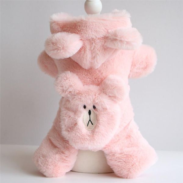 dog apparel pet jumpsuit for autumn and winter warm dog's clothing thickened cotton padded four-foot pink yellow jumpsuits small puppie
dog apparel pet jumpsuit for autumn and winter warm dog's clothing thickened cotton padded four-foot pink yellow jumpsuits small puppie
