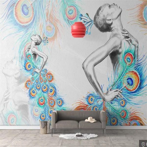 wallpapers custom 3d wallpaper mural peacock dance room background wall living bedroom decoration
wallpapers custom 3d wallpaper mural peacock dance room background wall living bedroom decoration