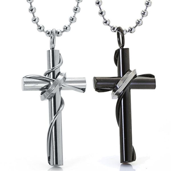 design jewelry new stainless steel cross pendant fashion personalized jewelry lovers versatile titanium steel cross necklace, Silver
design jewelry new stainless steel cross pendant fashion personalized jewelry lovers versatile titanium steel cross necklace, Silver