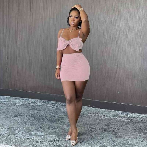 casual dresses solid color bandage backless crop skirt 2 piece set summer women fashion streetwear big bow two outfits wa, Black;gray
casual dresses solid color bandage backless crop skirt 2 piece set summer women fashion streetwear big bow two outfits wa, Black;gray