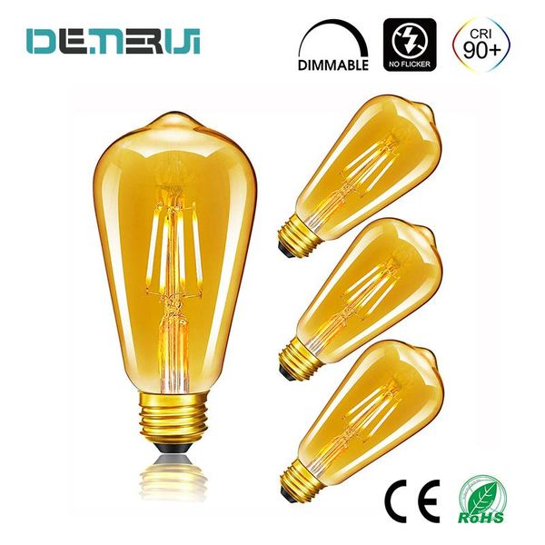 bulbs retro edison bulb e27 220v 4w 6w 8w st64 filament antique decorative warm white 2200k
bulbs retro edison bulb e27 220v 4w 6w 8w st64 filament antique decorative warm white 2200k