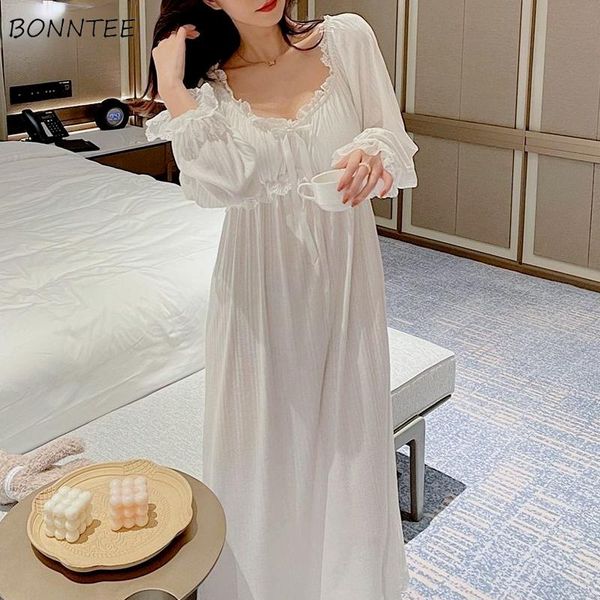 women's sleepwear nightgowns women long sleeve tender v-neck bow leisure nightclothes female princess style home sweet elegant ulzzang, Black;red
women's sleepwear nightgowns women long sleeve tender v-neck bow leisure nightclothes female princess style home sweet elegant ulzzang, Black;red