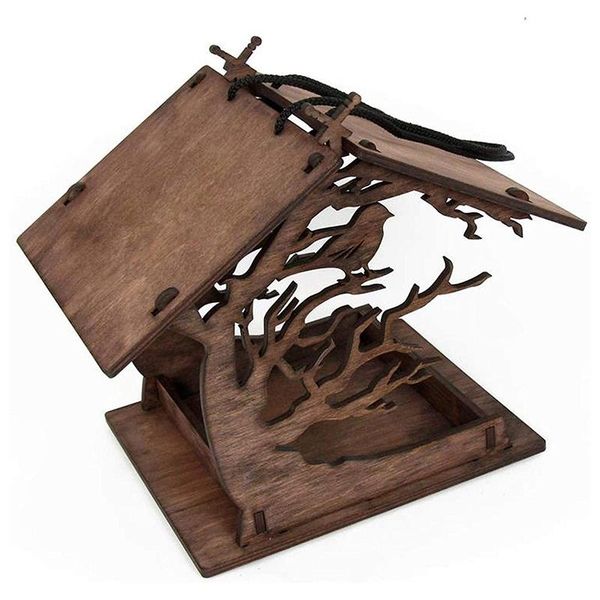 other bird supplies wooden outside hanging house for small nature ventilation feeder size:approx:11.8 x 9.3 7.9inch
other bird supplies wooden outside hanging house for small nature ventilation feeder size:approx:11.8 x 9.3 7.9inch