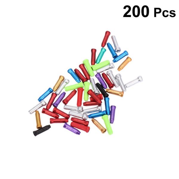 cycling caps & masks 200pcs bike brake cable cap end tips crimp aluminum mtb inner wire line core, Black
cycling caps & masks 200pcs bike brake cable cap end tips crimp aluminum mtb inner wire line core, Black