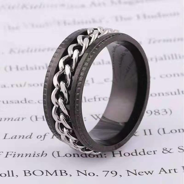 wedding rings stainless steel rotatable men couple ring spinner chain women man jewelry for, Slivery;golden
wedding rings stainless steel rotatable men couple ring spinner chain women man jewelry for, Slivery;golden
