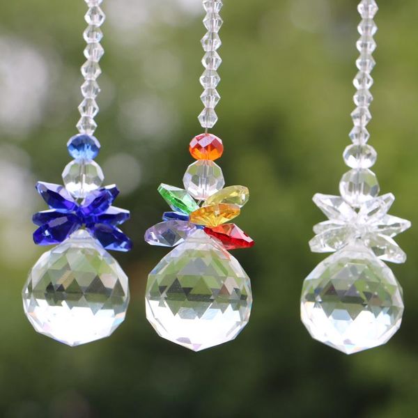 1pcs crystal suncatcher hanging prism pendant handmade crystals ornament home decor rainbow maker prisms pendant
1pcs crystal suncatcher hanging prism pendant handmade crystals ornament home decor rainbow maker prisms pendant