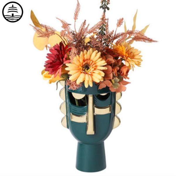 bao guang ta nordic abstraction art human face ceramic vase statue creative living room tv cabinet porch modern home decor a2667
bao guang ta nordic abstraction art human face ceramic vase statue creative living room tv cabinet porch modern home decor a2667