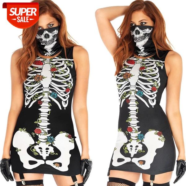 women sleeveless dress halloween skull funny pullover originality mini black sheath high waist autumn streetwear slim party #sj76, White;black
women sleeveless dress halloween skull funny pullover originality mini black sheath high waist autumn streetwear slim party #sj76, White;black