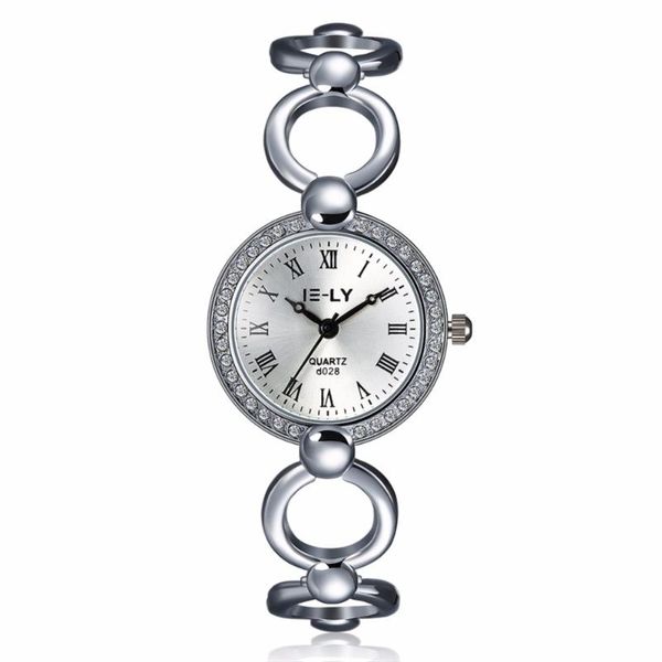 wristwatches 2021 women steel wrist watch elegant dress silver diamond dial bangle ladies quartz clock relogio feminino, Slivery;brown
wristwatches 2021 women steel wrist watch elegant dress silver diamond dial bangle ladies quartz clock relogio feminino, Slivery;brown