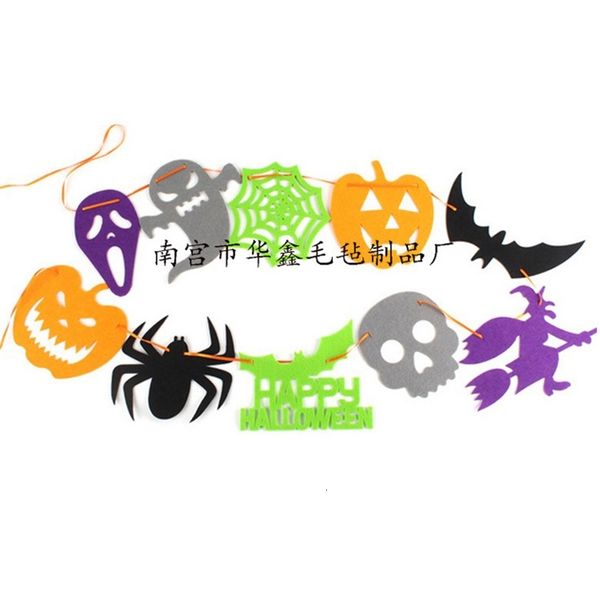 halloween felt pull flower skeleton ghost bat pendant decorations party hat performance props
halloween felt pull flower skeleton ghost bat pendant decorations party hat performance props