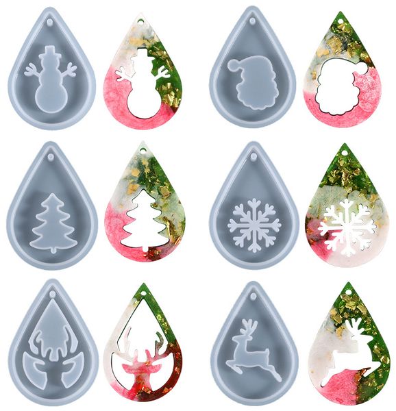 christmas resin molds earrings resin mold tree bell snowflake reindeer shape handmade jewelry making tools crystal uv epoxy pendant silicone
christmas resin molds earrings resin mold tree bell snowflake reindeer shape handmade jewelry making tools crystal uv epoxy pendant silicone