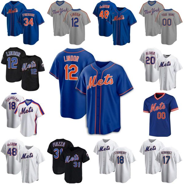 12 francisco lindor new 20 pete alonso 48 jacob degrom york mike piazza mets noah syndergaard darryl strawberry baseball jerseys z5, Blue;black
12 francisco lindor new 20 pete alonso 48 jacob degrom york mike piazza mets noah syndergaard darryl strawberry baseball jerseys z5, Blue;black
