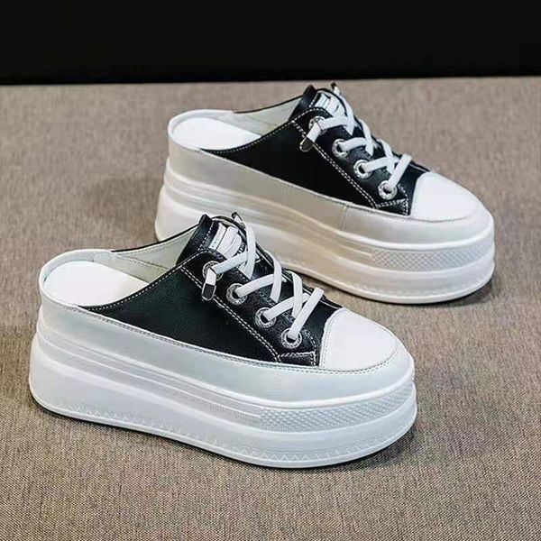 slippers autumn white women outdoor thick platform non-slip womans pumps wedges casual shoes summer student ladies high heels, Black
slippers autumn white women outdoor thick platform non-slip womans pumps wedges casual shoes summer student ladies high heels, Black