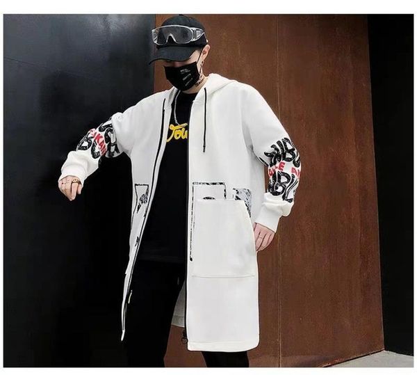 men's trench coats mid-length trendy coat korean thick casual loose handsome windbreaker men, Tan;black
men's trench coats mid-length trendy coat korean thick casual loose handsome windbreaker men, Tan;black
