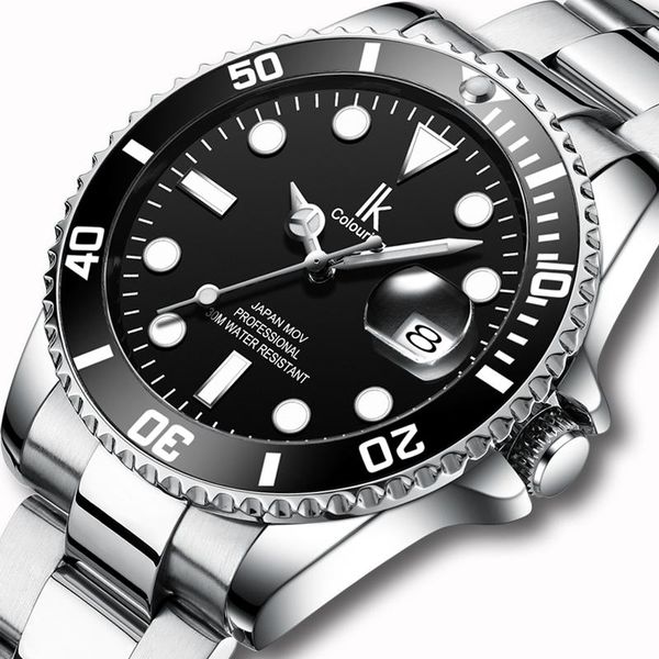 wristwatches reloj hombre 2021 ik fashion diver watch men 30atm waterproof date clock sport watches mens quartz wristwatch, Slivery;brown
wristwatches reloj hombre 2021 ik fashion diver watch men 30atm waterproof date clock sport watches mens quartz wristwatch, Slivery;brown