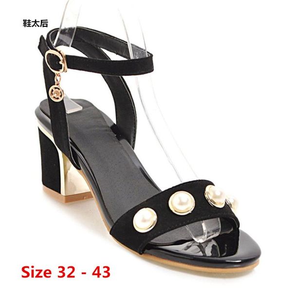 summer pumps gladiator sandals shoes women high heels sandal lady ankle strap pump shoes small big size 32 - 43, Black
summer pumps gladiator sandals shoes women high heels sandal lady ankle strap pump shoes small big size 32 - 43, Black