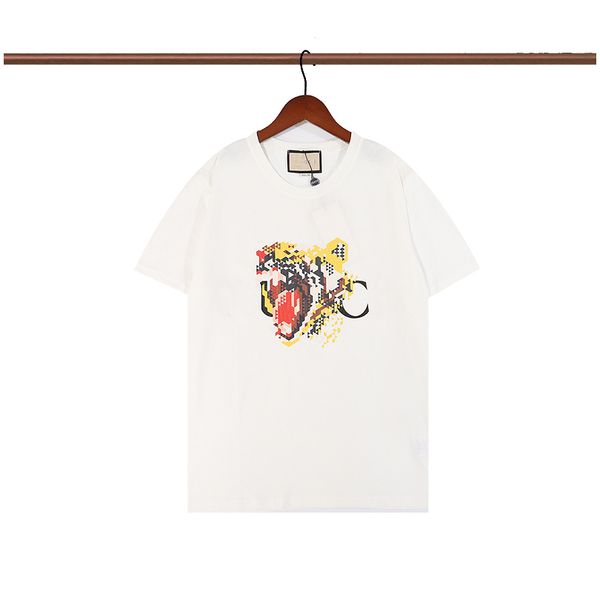 2022 new summer designer mens t shirt short sleeves black white classic style five pointed star t- shirt men tee round neck fashion tshirt 5, White;black
2022 new summer designer mens t shirt short sleeves black white classic style five pointed star t- shirt men tee round neck fashion tshirt 5, White;black