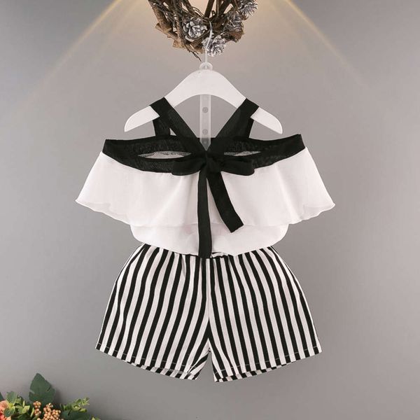 boys and girls suits children's summer korean children's striped off shoulder short sleeve suit fashion two piece, White
boys and girls suits children's summer korean children's striped off shoulder short sleeve suit fashion two piece, White