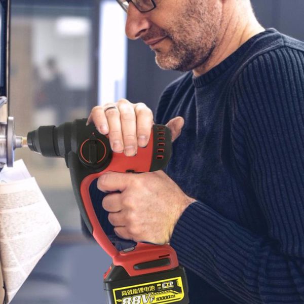 professiona electric drills hammer 88v 10000mah rechargeable high-power drill impact with 1 battery brushless cordless power tools
professiona electric drills hammer 88v 10000mah rechargeable high-power drill impact with 1 battery brushless cordless power tools