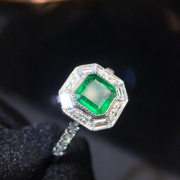 cluster rings p403 emerald ring fine jewelry solid 18k gold 100% natural 0.61ct gemstones female wedding for women, Golden;silver
cluster rings p403 emerald ring fine jewelry solid 18k gold 100% natural 0.61ct gemstones female wedding for women, Golden;silver