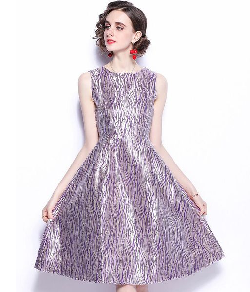 summer streer dresses heavy industry fresh and sweet girly style folds waist crew neck sleeveless wave pattern jacquard skirt, Black;pink
summer streer dresses heavy industry fresh and sweet girly style folds waist crew neck sleeveless wave pattern jacquard skirt, Black;pink