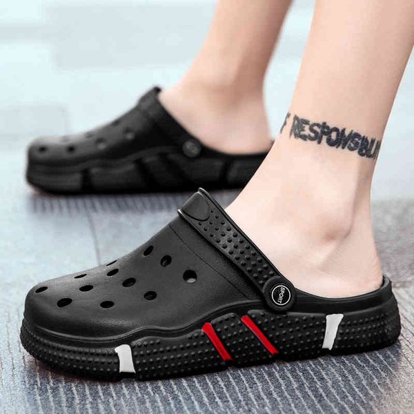 summer men women slippers outdoor garden shoes clogs quick dry beach massage mules flip-flops indoor home slides loafer, Black
summer men women slippers outdoor garden shoes clogs quick dry beach massage mules flip-flops indoor home slides loafer, Black