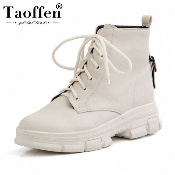 taoffen women ankle boots flats daily round toe short boots lace up winter shoes women warm fur size 34 43 footwear fring w3zl#, Black
taoffen women ankle boots flats daily round toe short boots lace up winter shoes women warm fur size 34 43 footwear fring w3zl#, Black